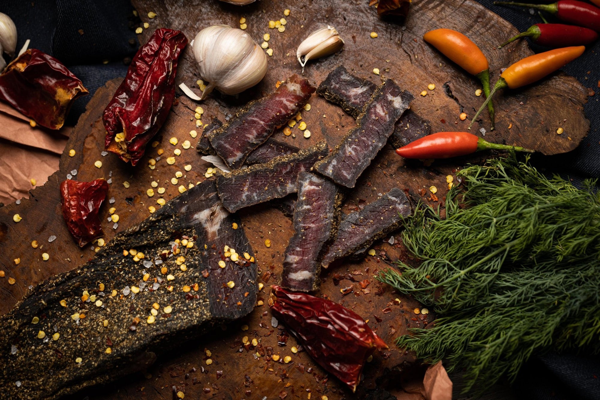 Chilli Garlic Biltong - My Store