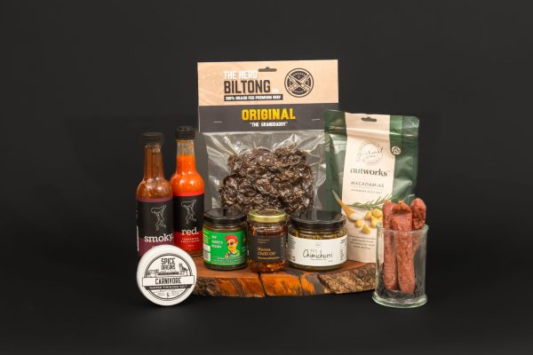 foodie's finest gift hamper the herd biltong