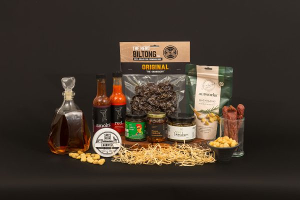 foodie's finest gift hamper the herd biltong